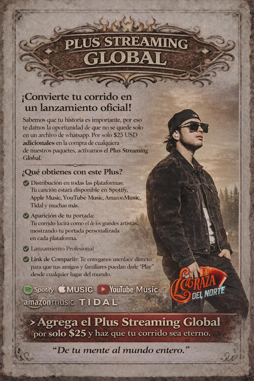 Póster del paquete Plus Streaming Global