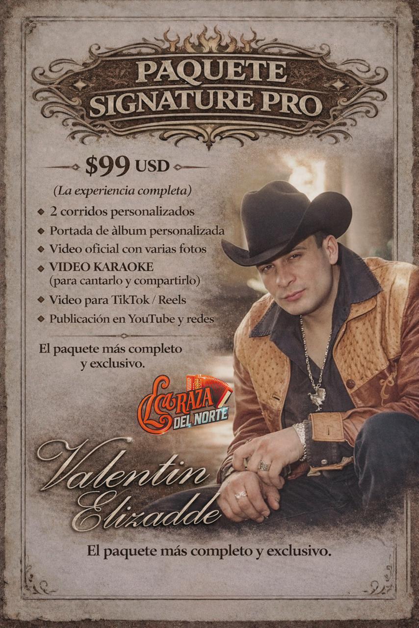 Póster del paquete Signature Pro